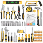 328 Piece Tool Kit for Home,Hand Repair Tool Set,Toolbox StoraCase with Drawer,General Household/Auto Tool Kit,Perfect for Homeowner, DIY, Handyman