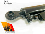 hydraulic top link cat. 2 + 2 catch hooks 23 5/8” - 34 5/8” locking block hoses stroke 11”
