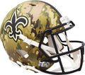 Riddell Orleans Saints Camo Alternate Revolution Speed Authentic Football Helmet