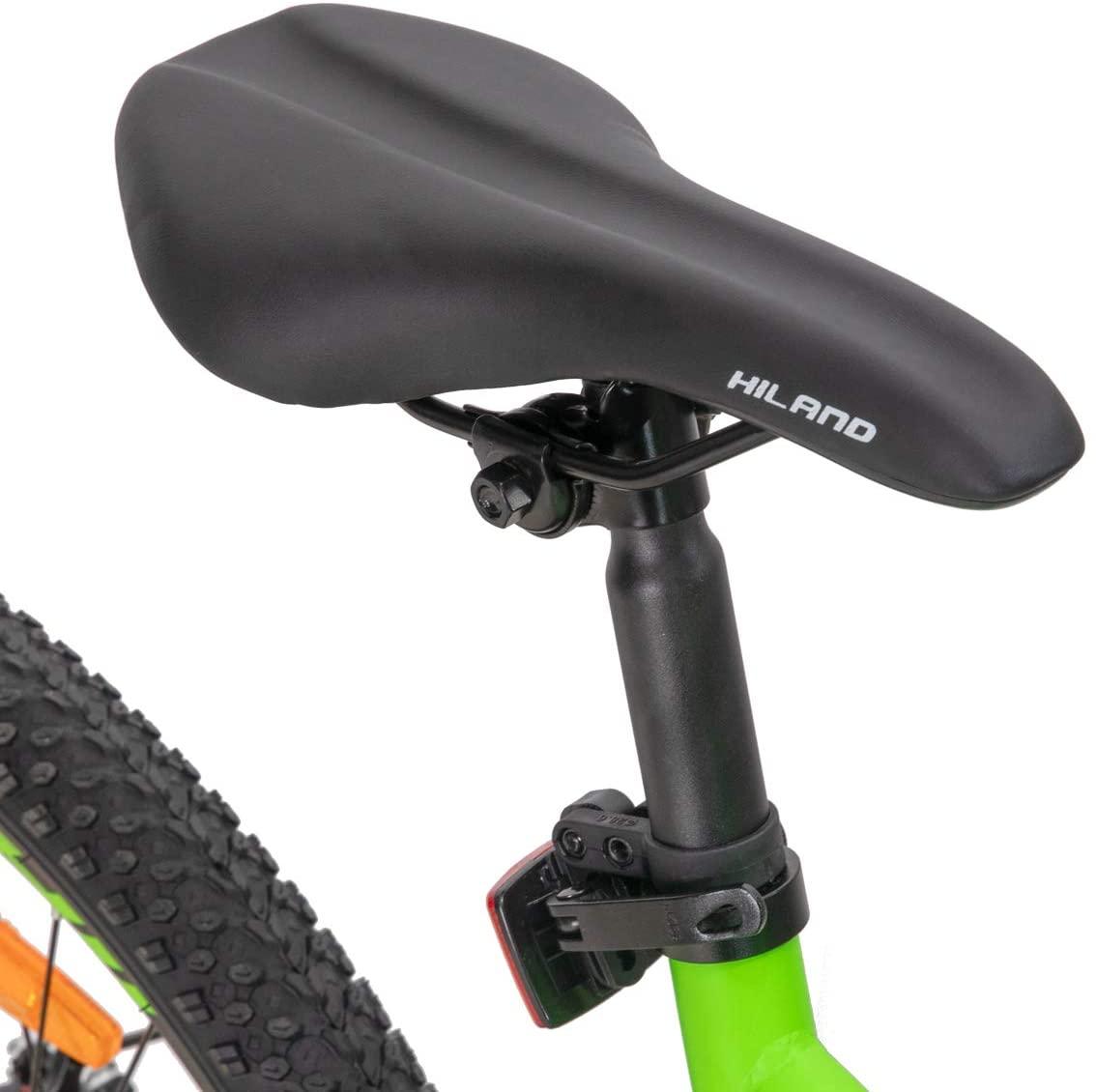 Hiland 26 Inch Mountain Bike for Men 21-Speed MTB Bicycle 18 Inch Dual-Suspension Urban Commuter City Bicycle Green