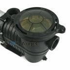 1.5hp 2 speed 230v 1.5" npt inground swimming pool pump motor w/strainer hayward