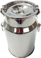 dishengzhen 7l sheep/goats milking machine, adjustable speed control, portable milker for goat, for livestock household farm stainless steel food grade bucket