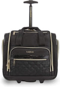 Women's Leena-Wheeled Under The Seat Carry On Bag, Black, One Size