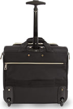 Women's Leena-Wheeled Under The Seat Carry On Bag, Black, One Size