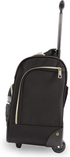 Women's Leena-Wheeled Under The Seat Carry On Bag, Black, One Size