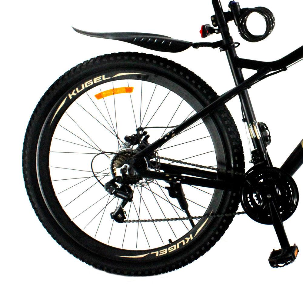 Pro Mountain Bike 29” Wheels 21 Speed Bike 85% Assembled Easy Riding Mountain Bike for Men Women Gold