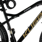 Pro Mountain Bike 29” Wheels 21 Speed Bike 85% Assembled Easy Riding Mountain Bike for Men Women Gold