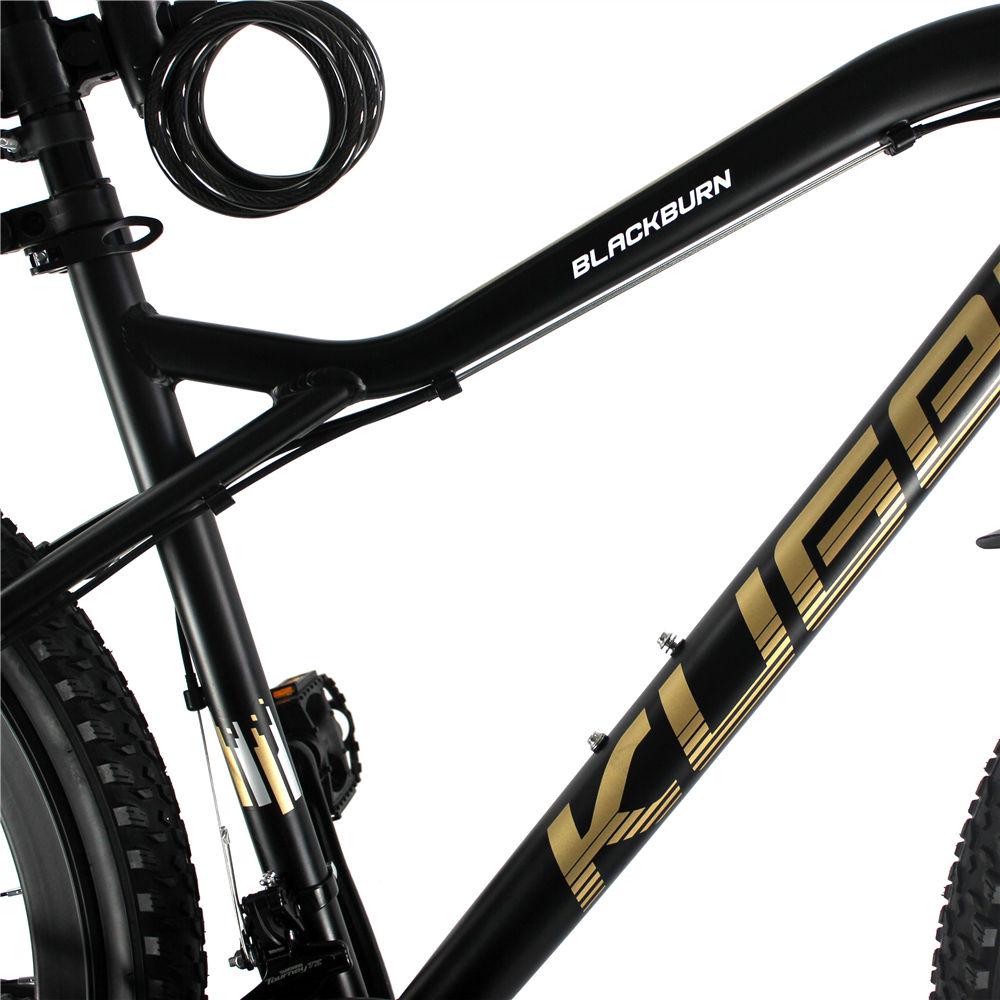 Pro Mountain Bike 29” Wheels 21 Speed Bike 85% Assembled Easy Riding Mountain Bike for Men Women Gold