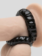 Oxballs Cock Ring and Ball Ring Set (2 Count), Black