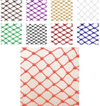 Balcony Protective Netting Cargo Cover Net, Rope Net Net Safety Net Decoration Net Used for Outdoor Sports Venues, Playground Ceiling Decoration Climbing Protection Net,6mm Rope/15cm Hole/oranGarde