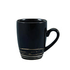 Bryson Black 16 Piece Dinnerware Set, Service for 4