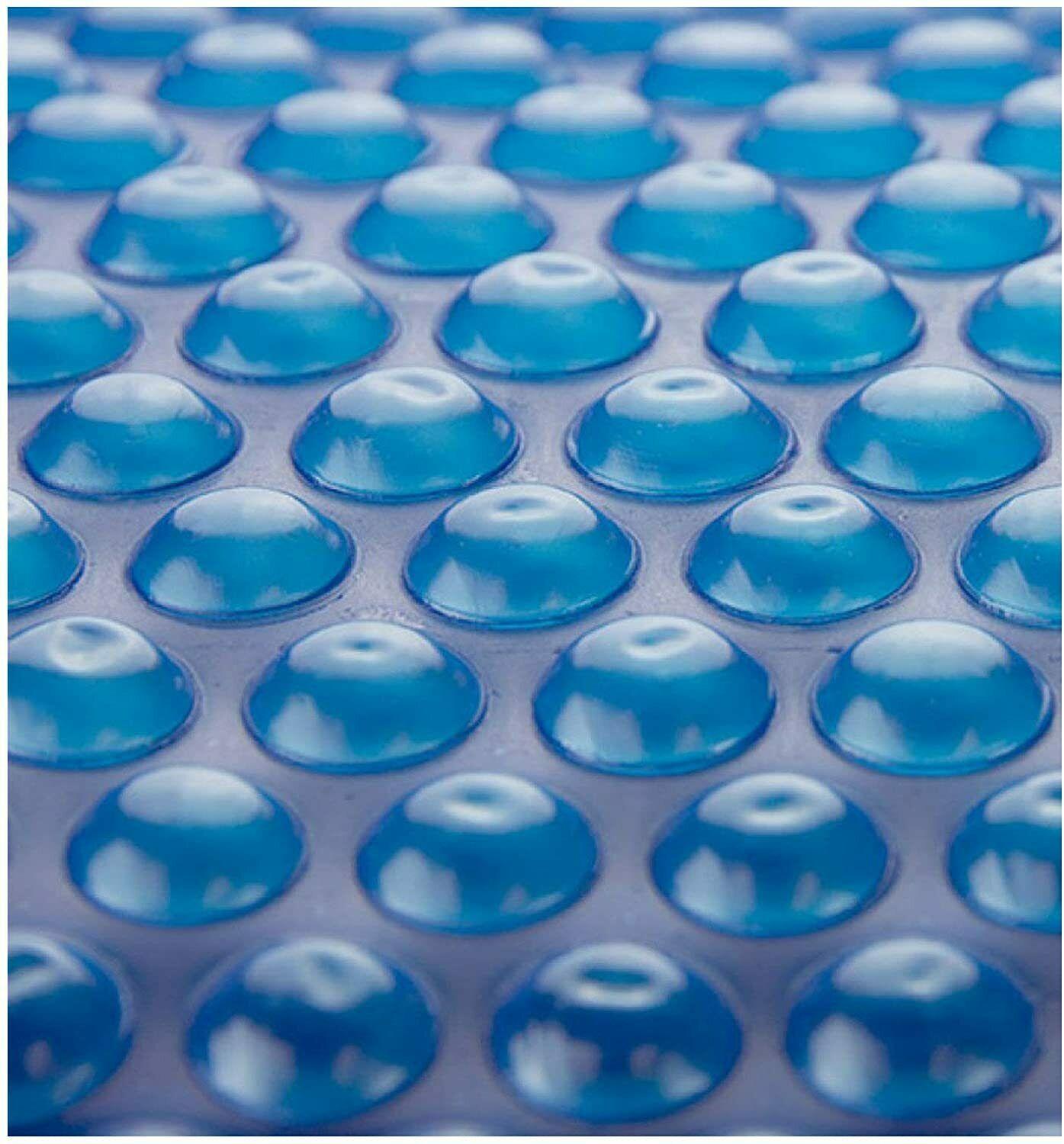 sun2solar 1600 series blue solar blanket for round swimming pools w/ grommet kit