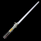 ZiaSabers ASW Graflex Neopixel Lightsaber with Xenopixel 2.0 Soundboard - Realistic Silver Aluminum Hilt Star Wars Anakin Skywalker Lightsaber - Strip LED with 12 Preset Colors and Smooth Swing Sounds