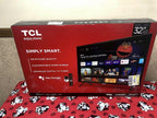 tcl 32" hd led android super smart tv - 32s21 - open box w/apps (live tv movies)