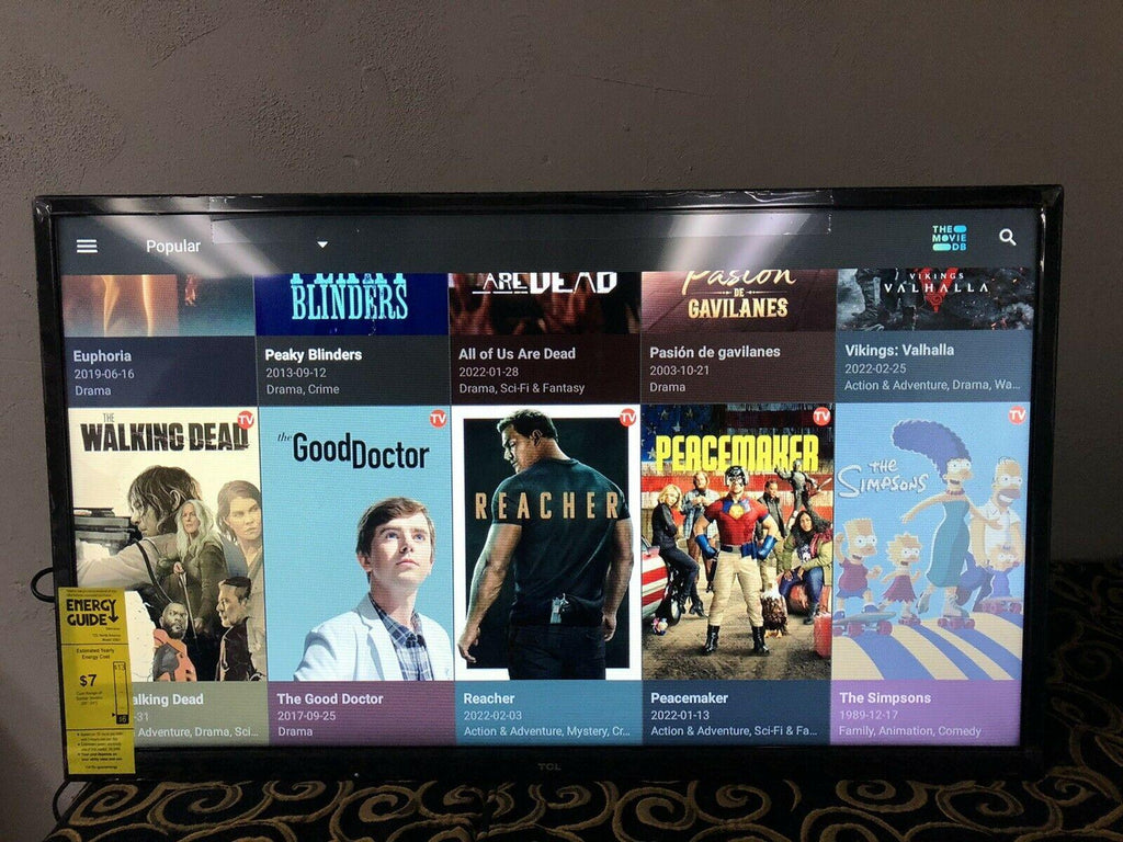 tcl 32" hd led android super smart tv - 32s21 - open box w/apps (live tv movies)