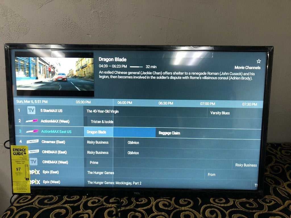 tcl 32" hd led android super smart tv - 32s21 - open box w/apps (live tv movies)
