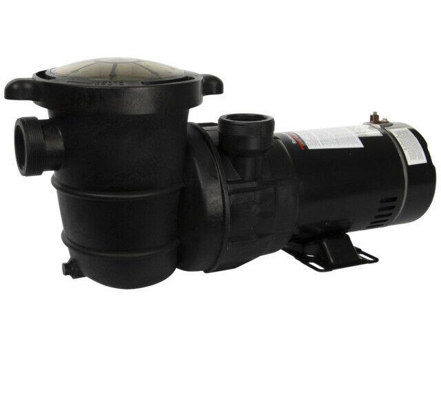 rx clear above ground pump 1.5 hp single speed extreme for swimming pool w/ cord