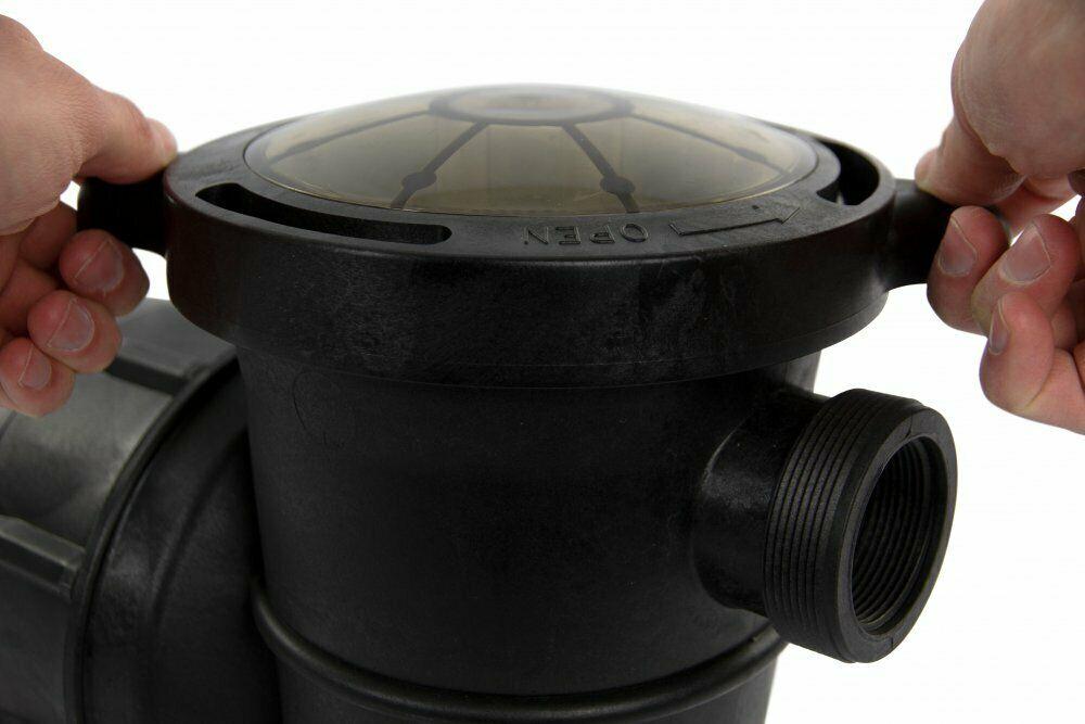 rx clear above ground pump 1.5 hp single speed extreme for swimming pool w/ cord