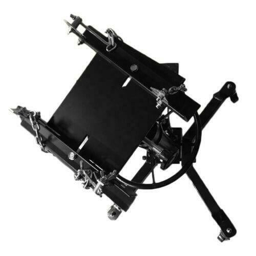 1100 Lb Lift Hydraulic Transmission Jack Foot Pump Spring Load Black New