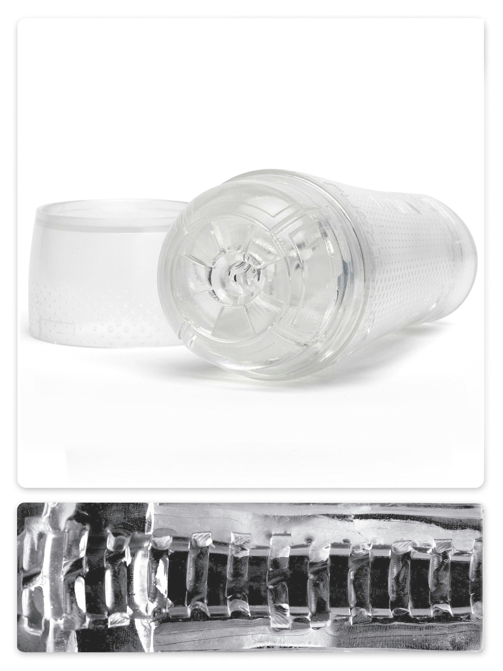 Fleshlight Flight Aviator Male Masturbator, Clear