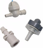 DJASM 50 Sets 0.7mm Micro Spray Nozzles Atomization Cooling Mist Sprinklers with The Spherical Anti-drip Device Irrigation Kits
