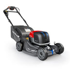 HRX-BE 21-Inch Walk Behind 12 AH Battery Powered Lawn Mower with 2 Battery Bays, Variable Speed Self Propelled Lawn Mower with 2.2 Bushel Capacity, Easy-Off Grass Bag (HRX217YXBEXA6)