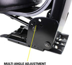 e-d9nn400db12b wrap around black tractor seat for ford / new holland naa, 2n, 8n, 9n, 501, 600, 700, 800, 900, 2610, 2810, 2910, 2120, 2600, 2110, 2000, 3400, 3330, 3300, 3500, 3310, 3120, 3230, 3000+