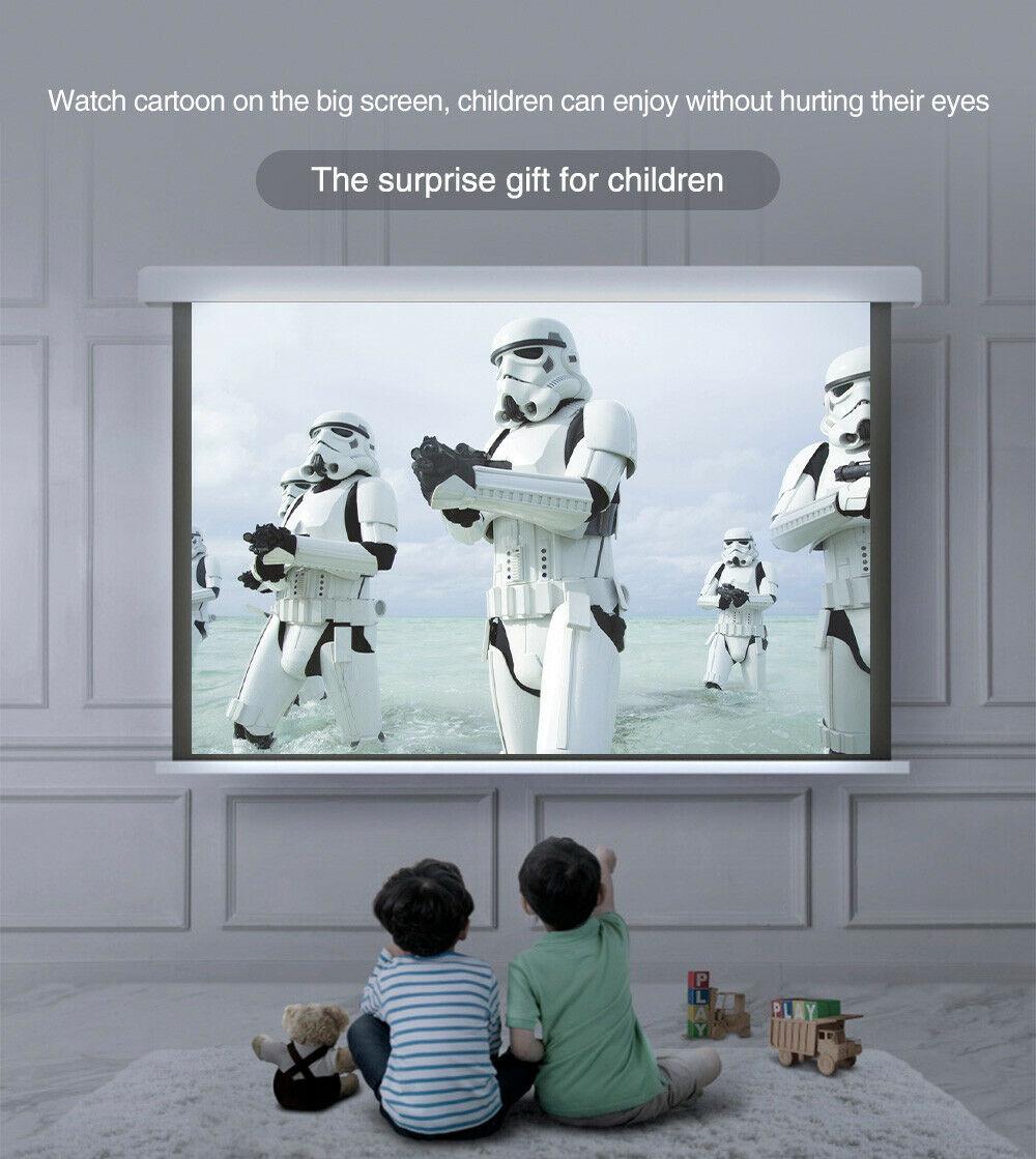 porket 3d dlp projector 3600lumens wifi wireless airplay tv game home cinema usb