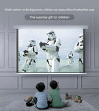 porket 3d dlp projector 3600lumens wifi wireless airplay tv game home cinema usb