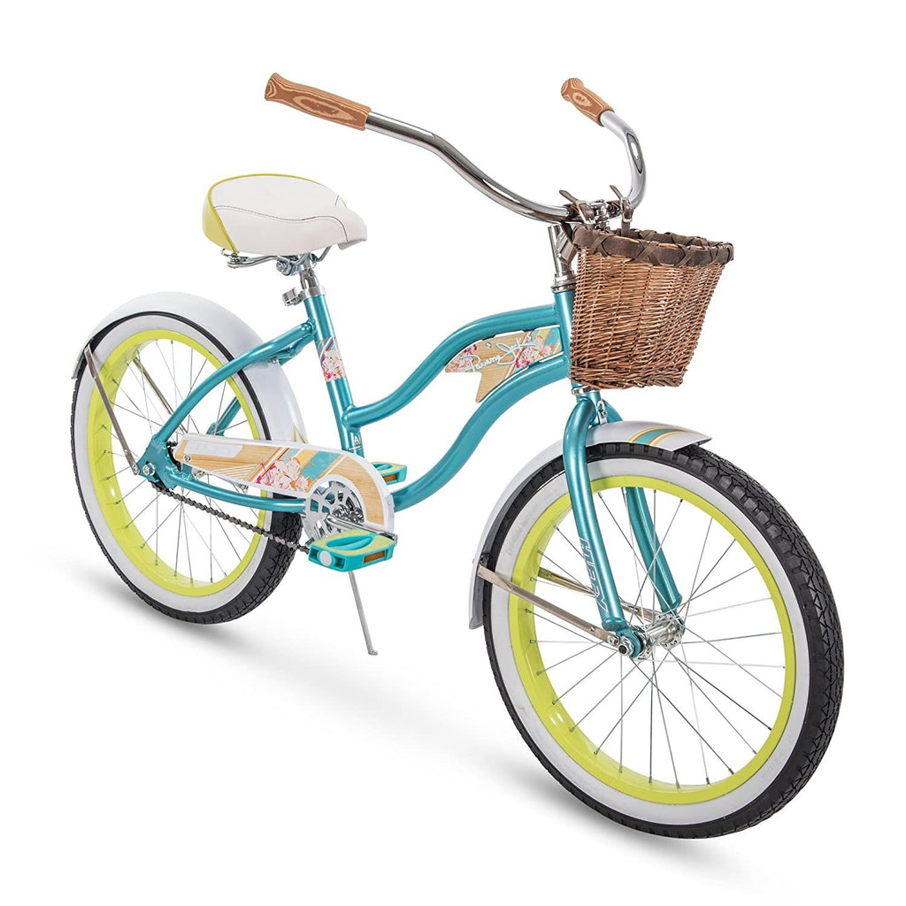 Huffy Panama Jack Beach Cruiser Bike , Pool Blue, 20 inch