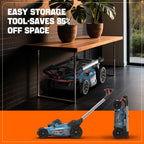 X6 60V Max 21" Self-Propelled Mower, 3-in-1 w/ 8Ah Battery &amp; Charger, Smart Display, 7-Level Adj. (Note: Battery &amp; Mower Shipped Separately)