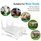 electric milking machine for goats 7l portable pulsation adjustable vacuum pressure pump milker with livestock milking machine