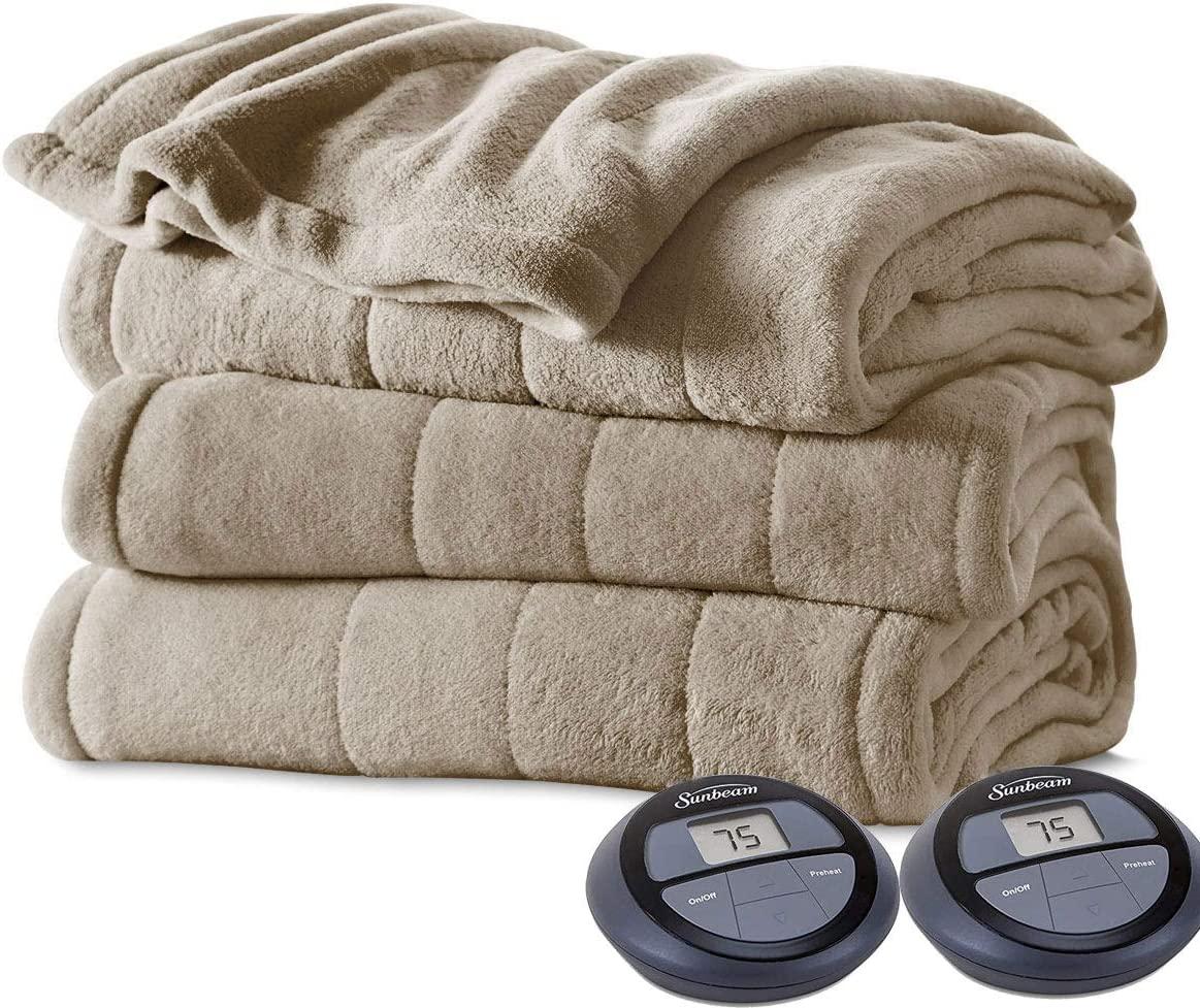 JJX   Size Electric Blanket Mushroom Color