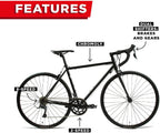 P3 Cycles Velo Road Bike