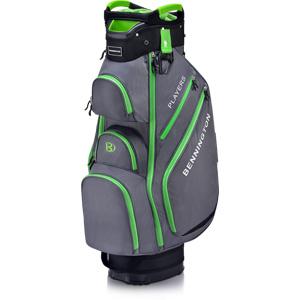 2019 Bennington Players Lite Cart Bag (Lime)