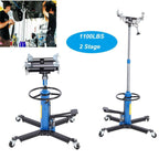 1100 lbs Transmission Jack 2 StaHydraulic w/ 360閹 for car lift 0.5 Ton