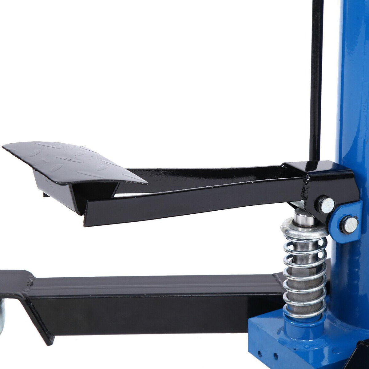 1100Lbs Hydraulic Transmission Jack 2 StaHeight Adjustable Auto Shop Car Lift