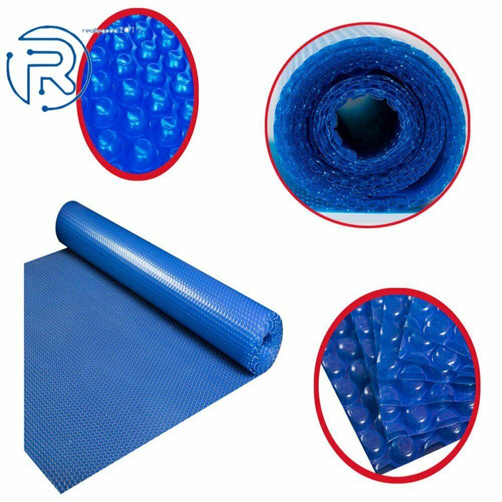 solar swimming pool cover heat retaining blanket rainproof dust cover pe 12mil