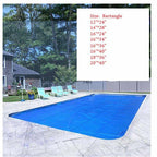solar swimming pool cover heat retaining blanket rainproof dust cover pe 12mil
