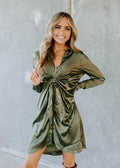 satin dress