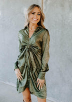 satin dress