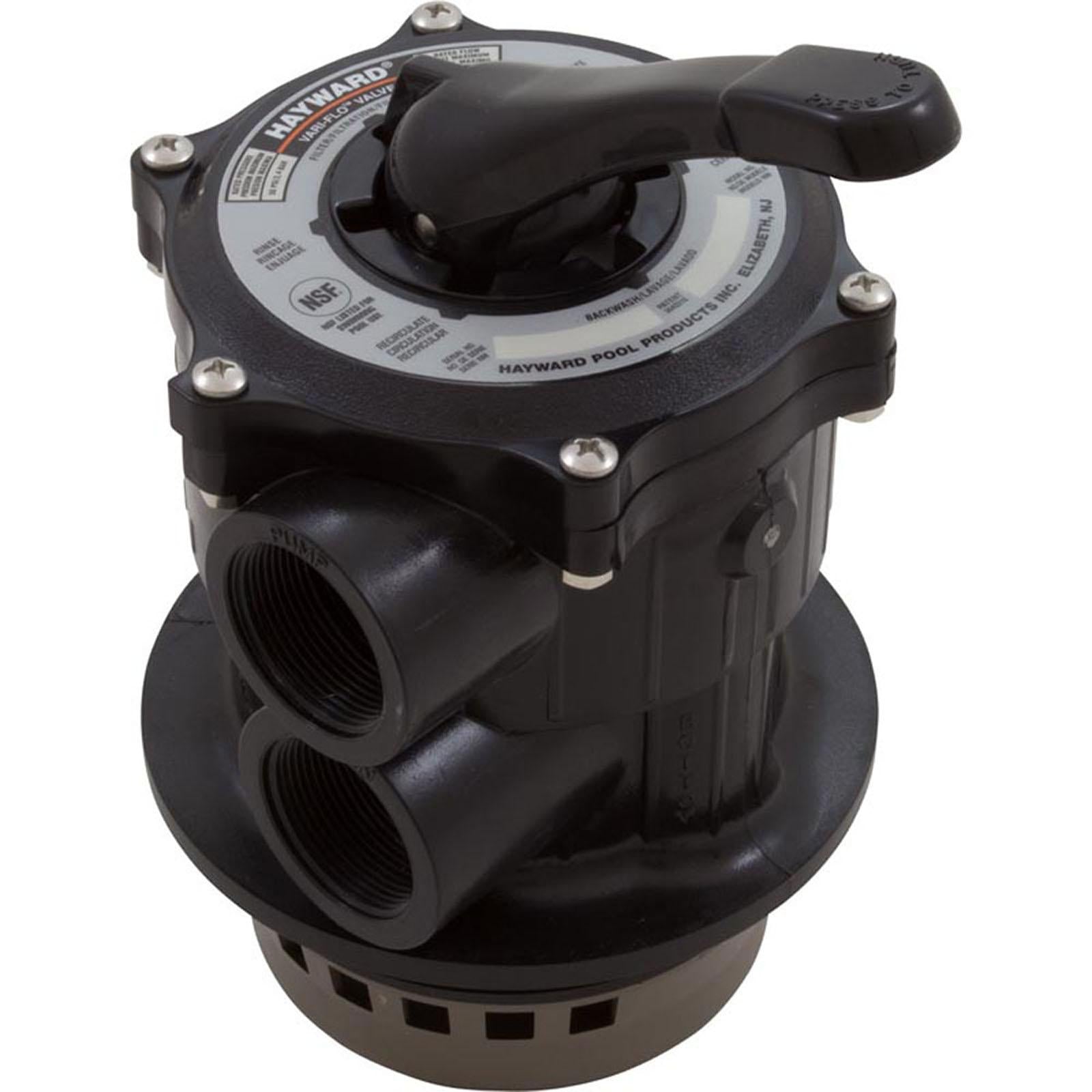 Hayward Multiport Valve, Hayward Vari-Flo, 1-1/2"FPT, 6 Position