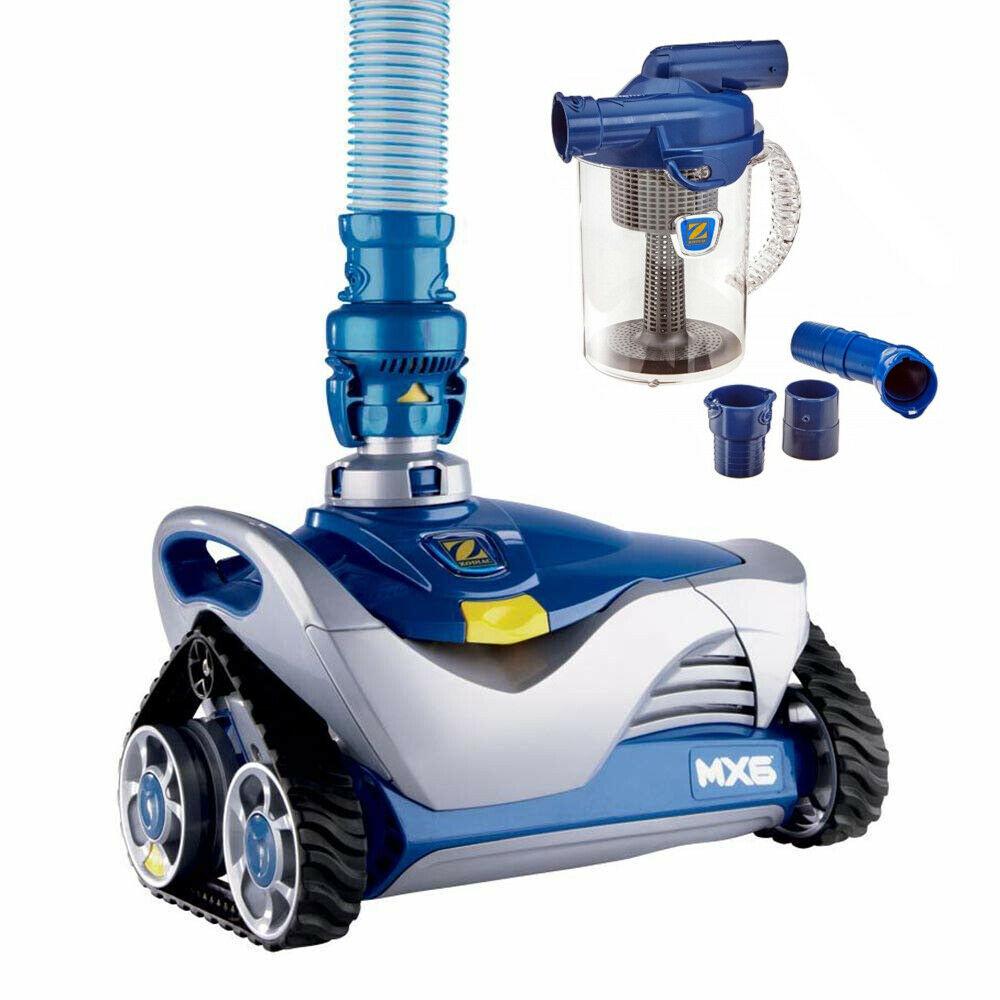 zodiac baracuda mx6 automatic suction in ground swimming pool cleaner with hoses