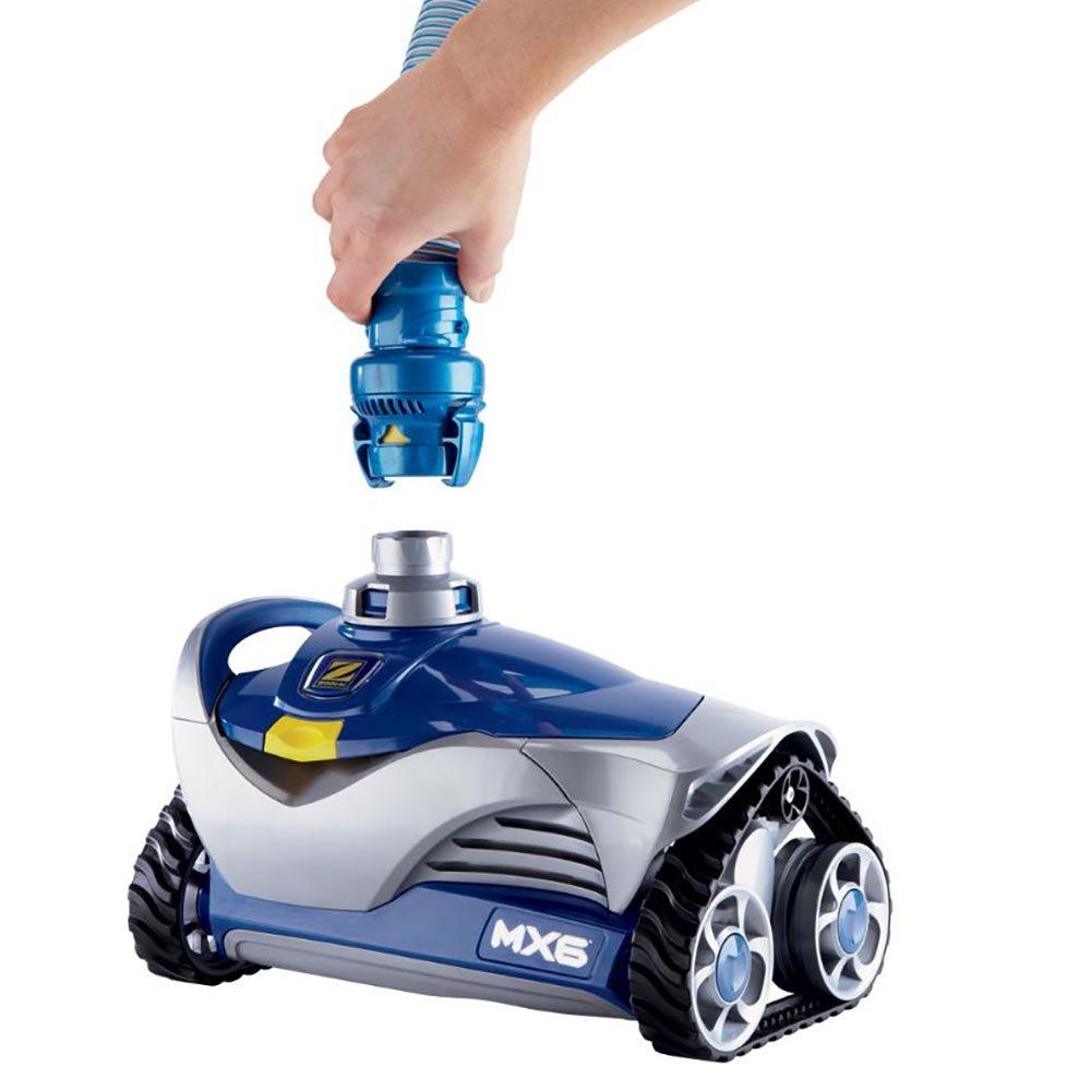 zodiac baracuda mx6 automatic suction in ground swimming pool cleaner with hoses