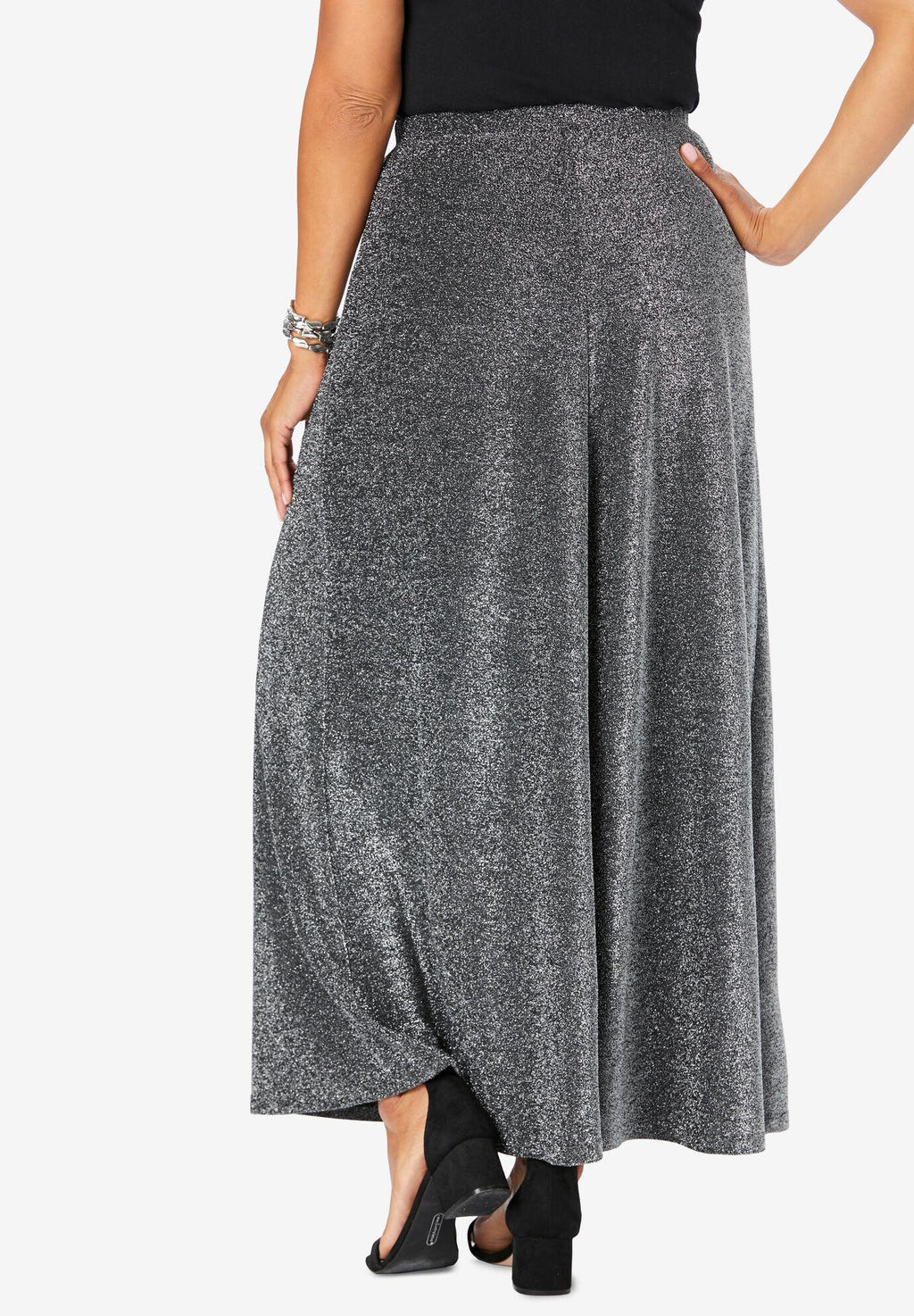 shimmer maxi skirt