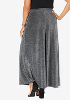 shimmer maxi skirt