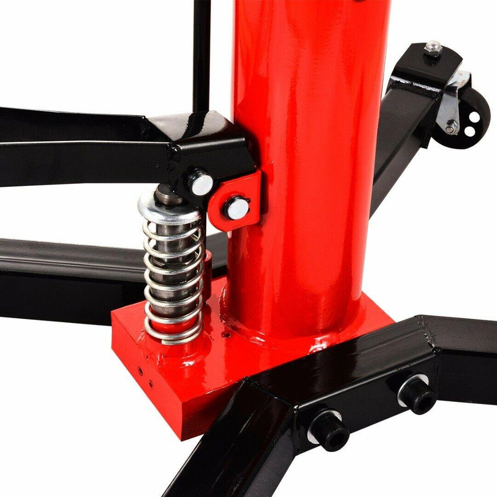 1100 lbs Transmission Jack 2 StaHydraulic w/ 360閹 for car lift 0.5 Ton US A6
