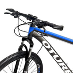 OTURE Mountain Bike 26-inch Wheel 21 speeds, High Carbon Steel Frame , for Mens and Womens black/blue