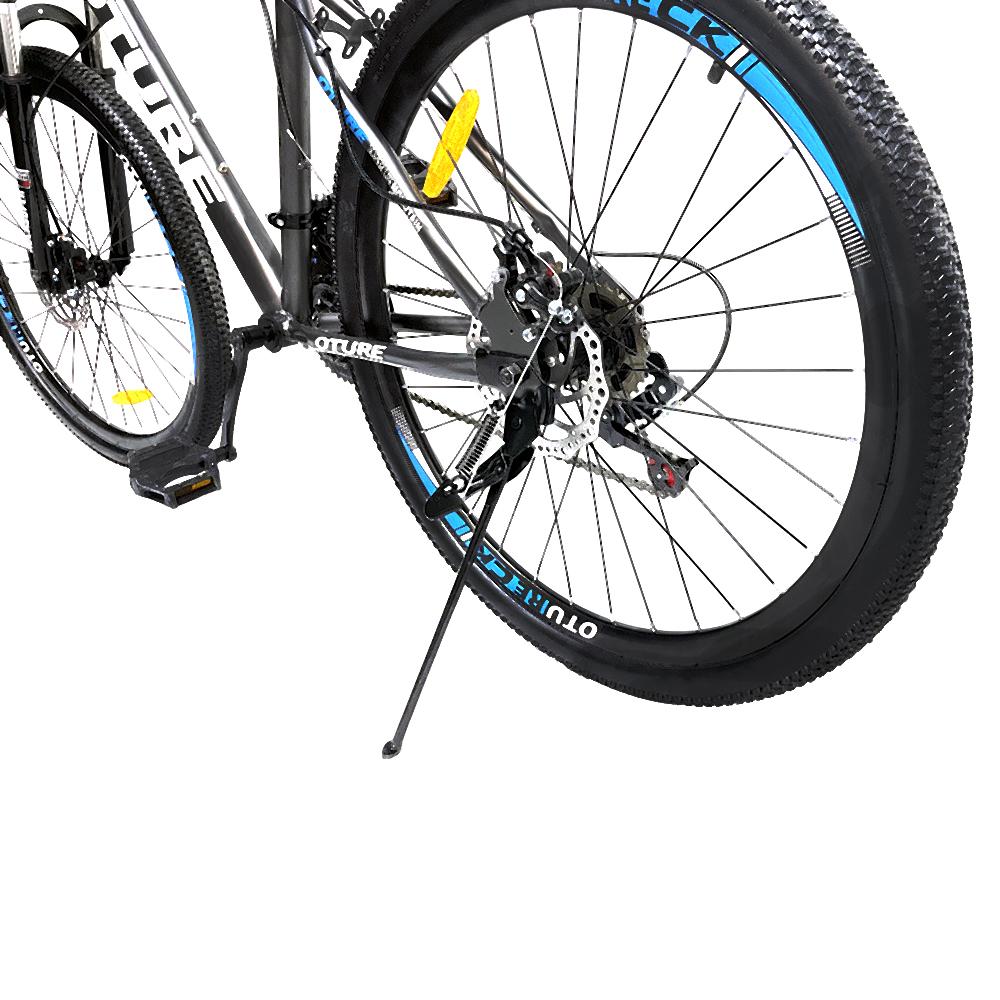 OTURE Mountain Bike 26-inch Wheel 21 speeds, High Carbon Steel Frame , for Mens and Womens black/blue