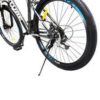 OTURE Mountain Bike 26-inch Wheel 21 speeds, High Carbon Steel Frame , for Mens and Womens black/blue
